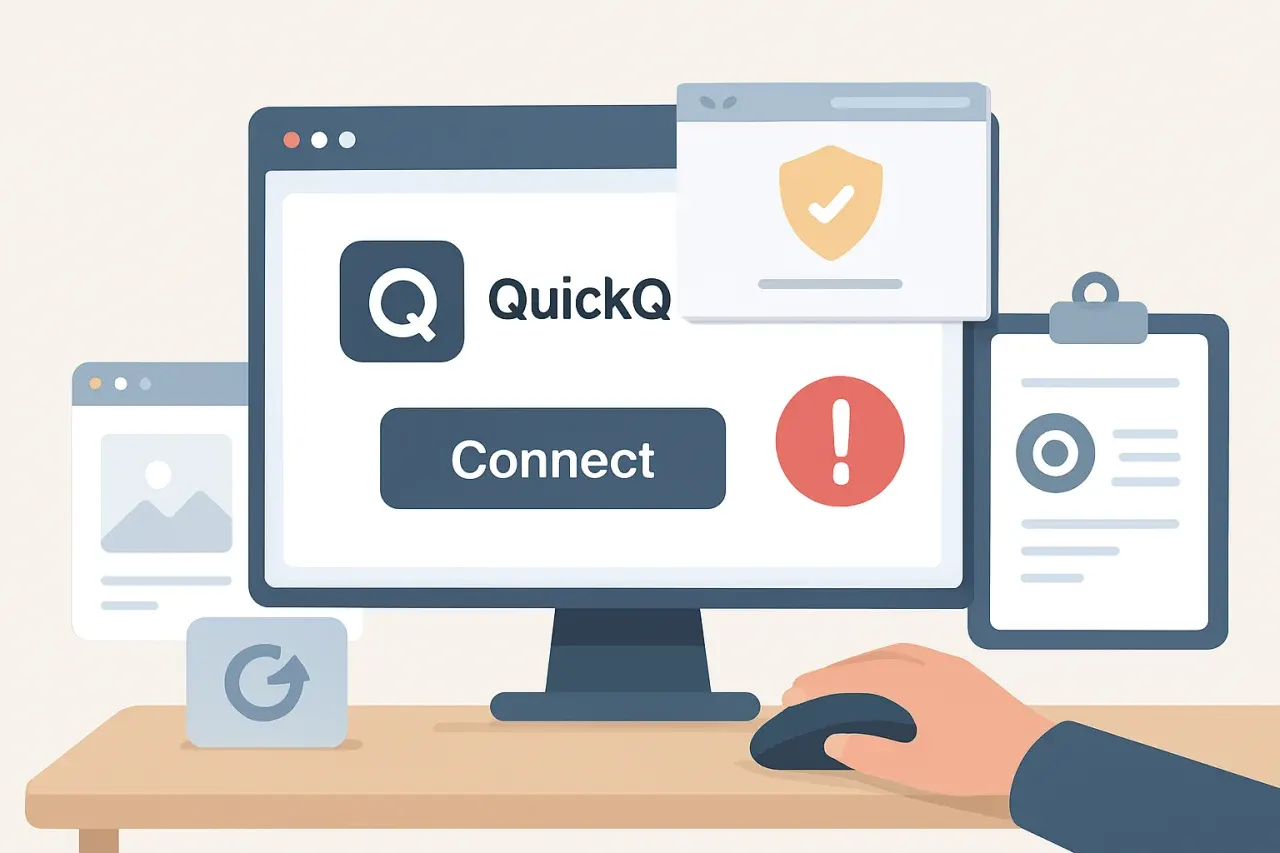 QuickQ APK下载后无法使用？从安装失败到加速异常的完整排查与配置指南